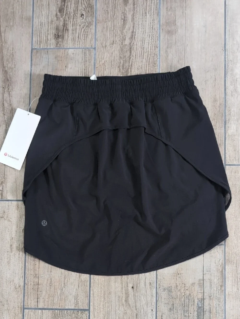 NEW lululemon Black Athletic Hotty Hot HR Long Skirt / Skort